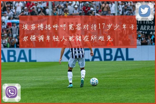 埃芬博格呼吁宽容对待17岁少年卡尔强调年轻人犯错在所难免